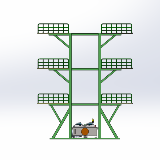 勤务塔架结构装置的液压系统设计（SW+CAD+说明书）缩略图